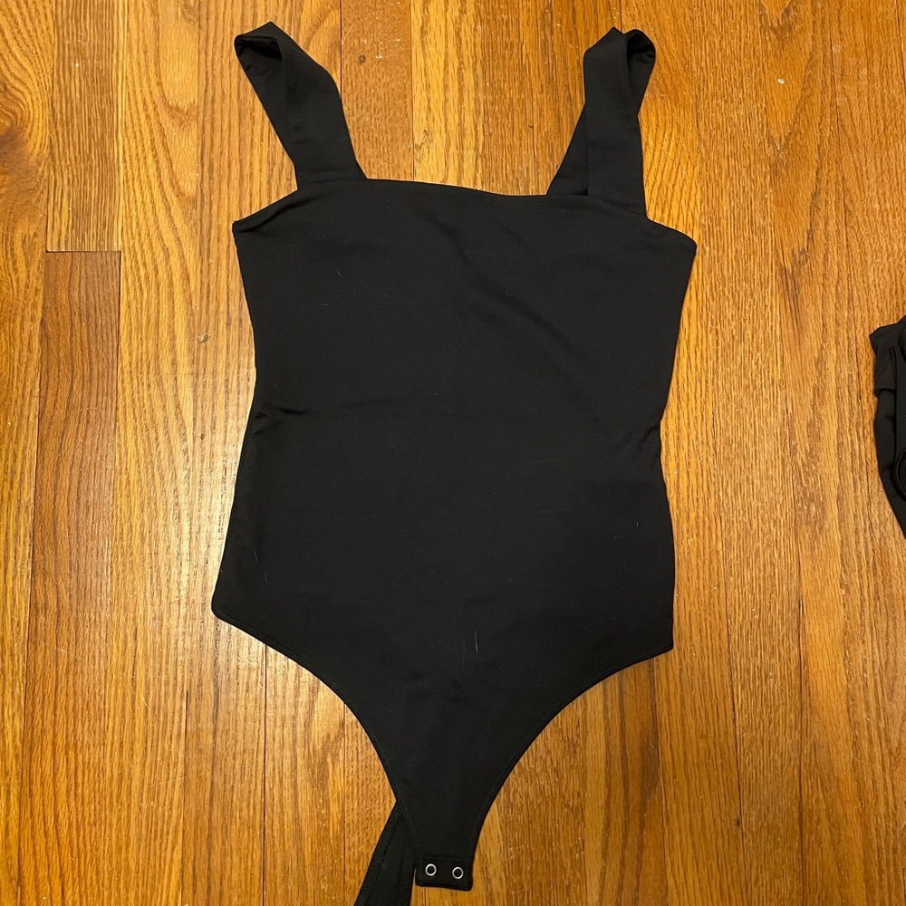 Abercrombie & Fitch Black Soft  Bodysuit